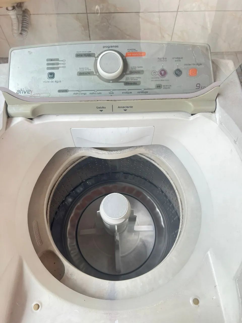 Máquina de lavar Brastemp ative 9kg