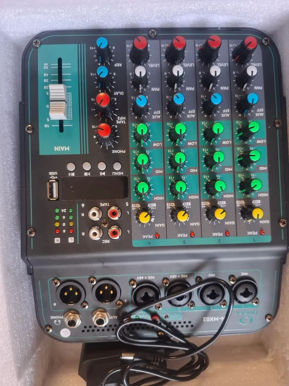 Mesa de som c/ microfones - Foto 2