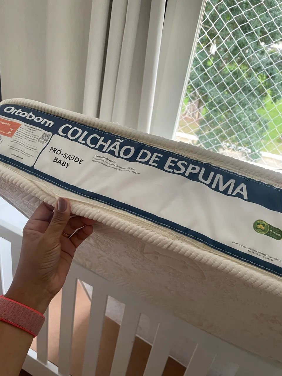 Berço infantil + colchão  - Foto 2