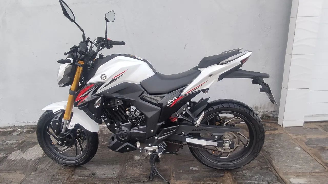 Haojue DR160 Branca  - Foto 3