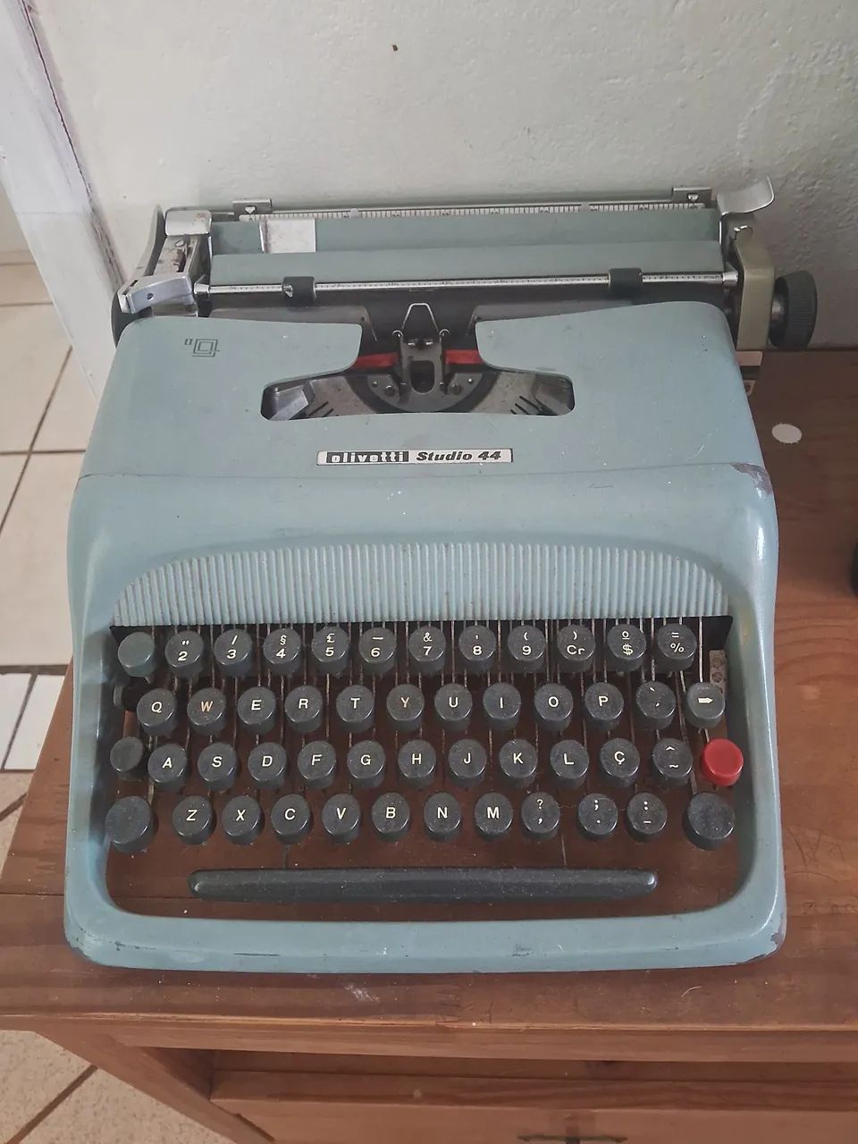Maquina escrever Olivetti 