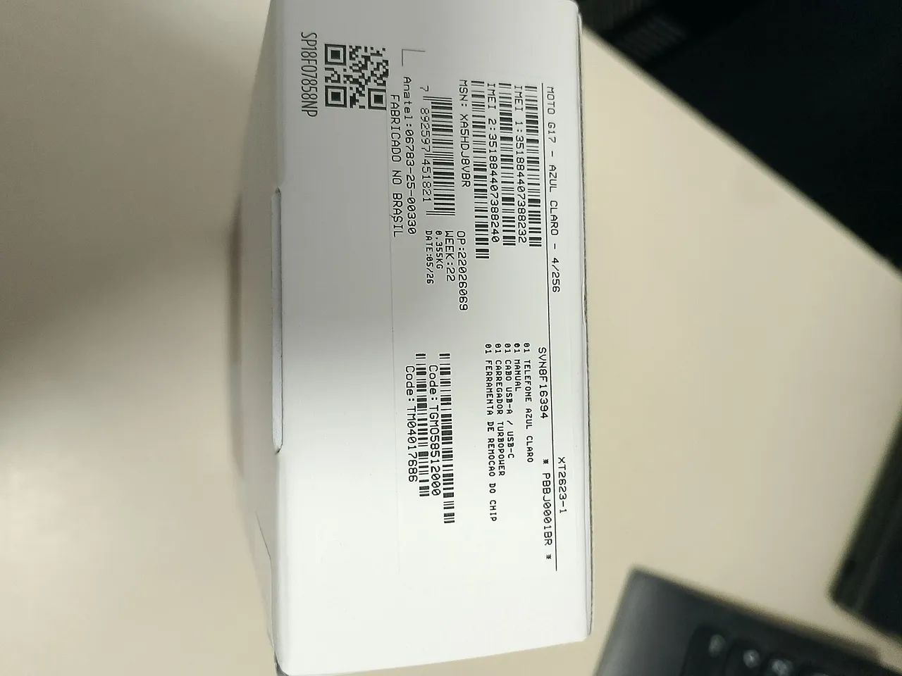 Celular MOTO G17 256GB - Foto 2