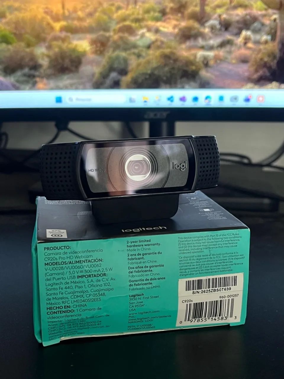 Webcam Logitech C920s Pro 1080p - Foto 2