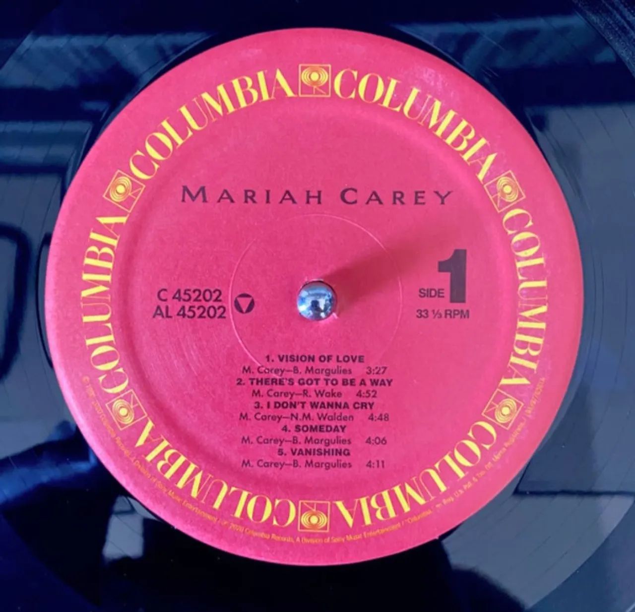 LP Disco de Vinil - Mariah Carey (Debut) - Foto 3