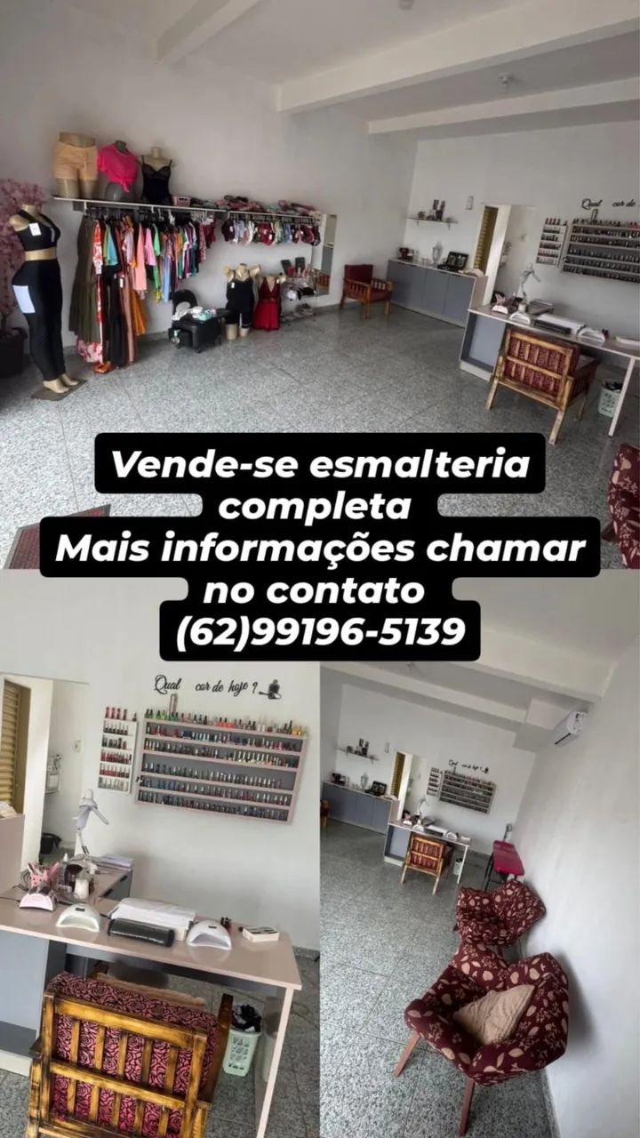 Esmalteria completa mais loja