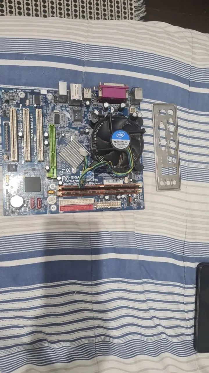 Vende-se placa mãe e processador e memórias.  - Foto 5