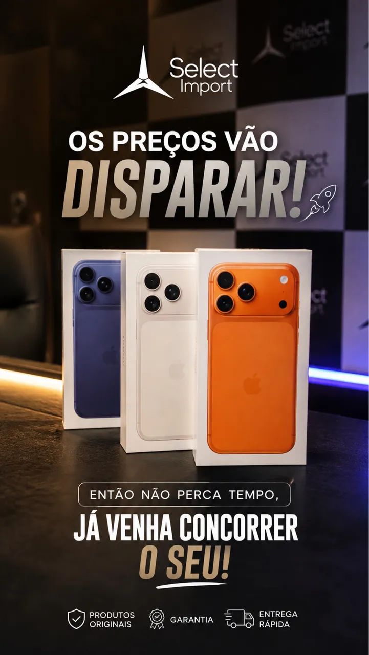 iPhone 17 pro Max lacrado 256gb