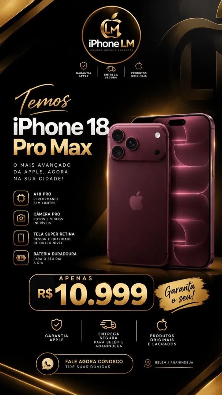 iPhone 18 pro Max Bordo  - Foto 2