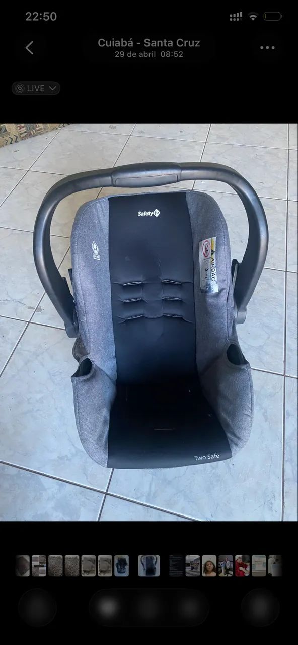Bebê conforto Safety a venda  - Foto 2