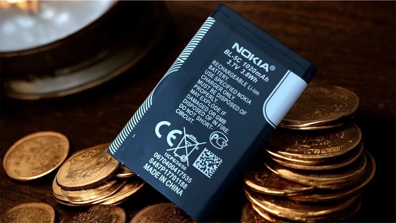 Bateria nokia Bl C5 original ( 1020mah ) Nokia 1110, 1600, 1100, 1616 outros - Foto 2