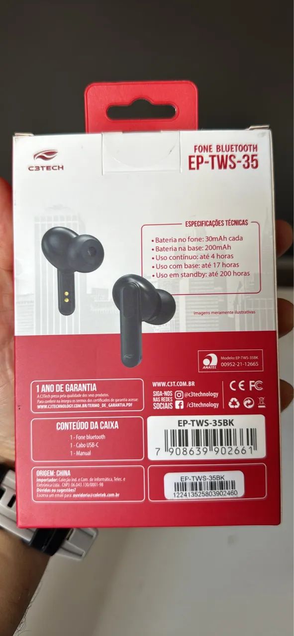 Fone Bluetooth C3 Tech