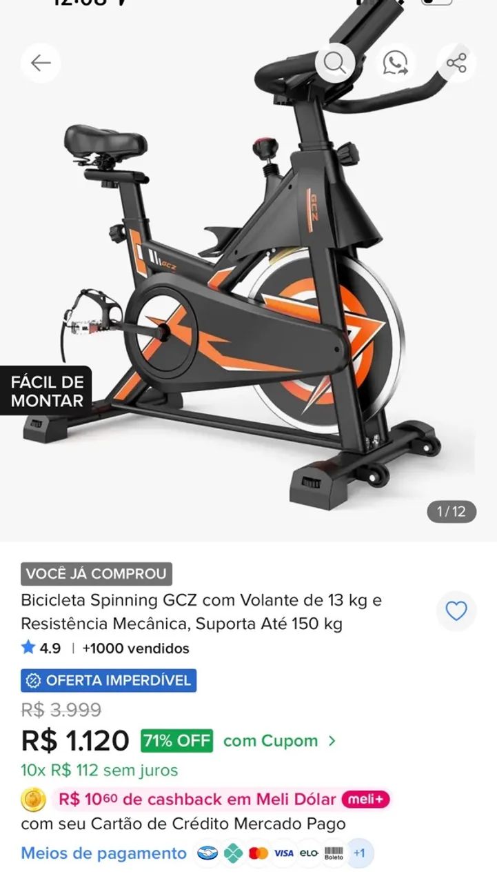 Bicicleta Ergométrica  - Foto 5