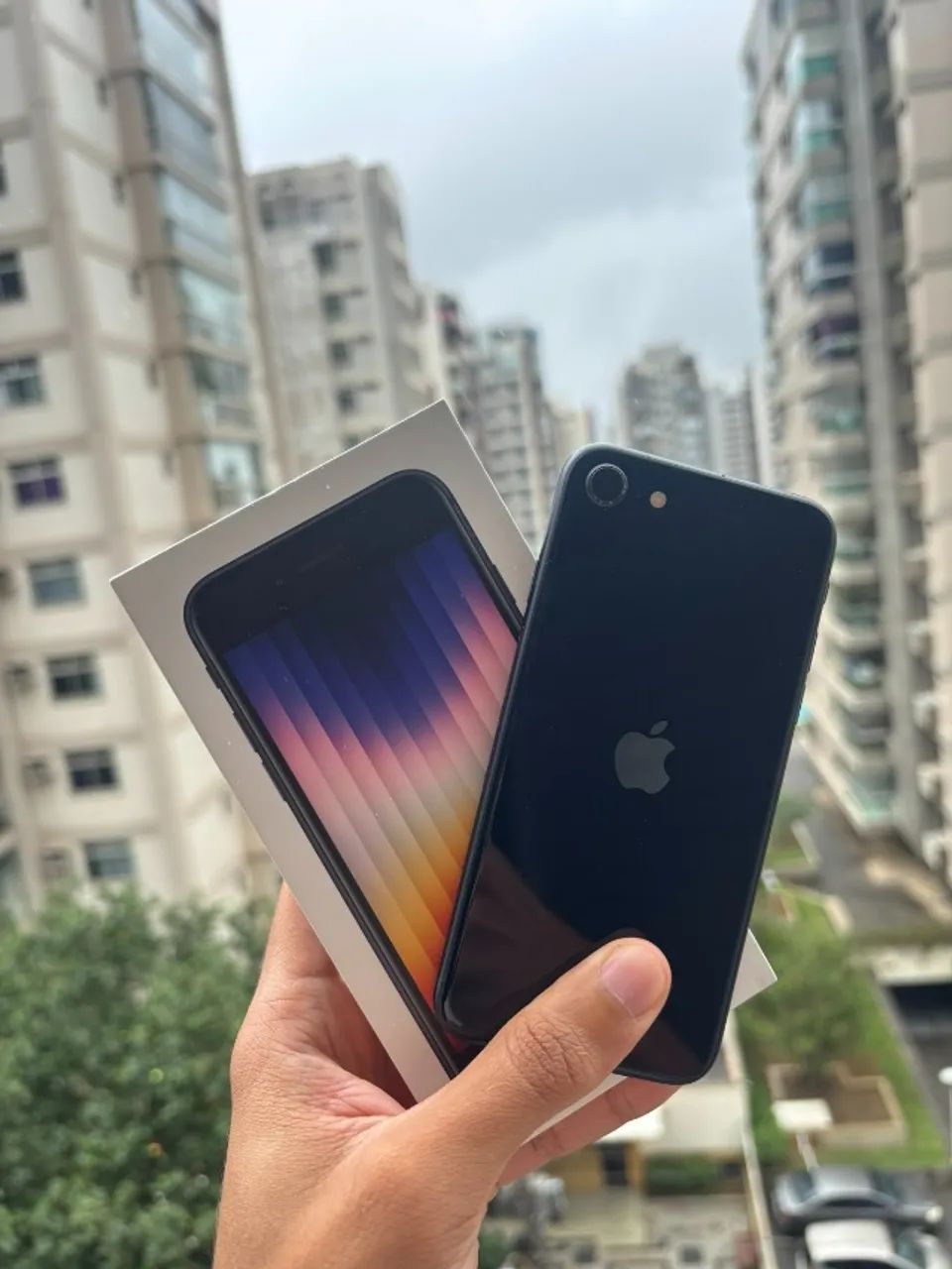 iPhone SE 3ª Geração 128GB Preto com Caixa Original - Foto 5