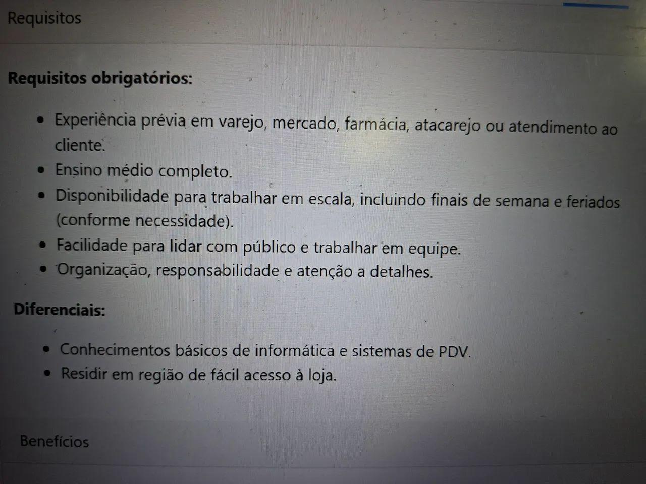 Operador de Loja - Supermercado - Foto 3