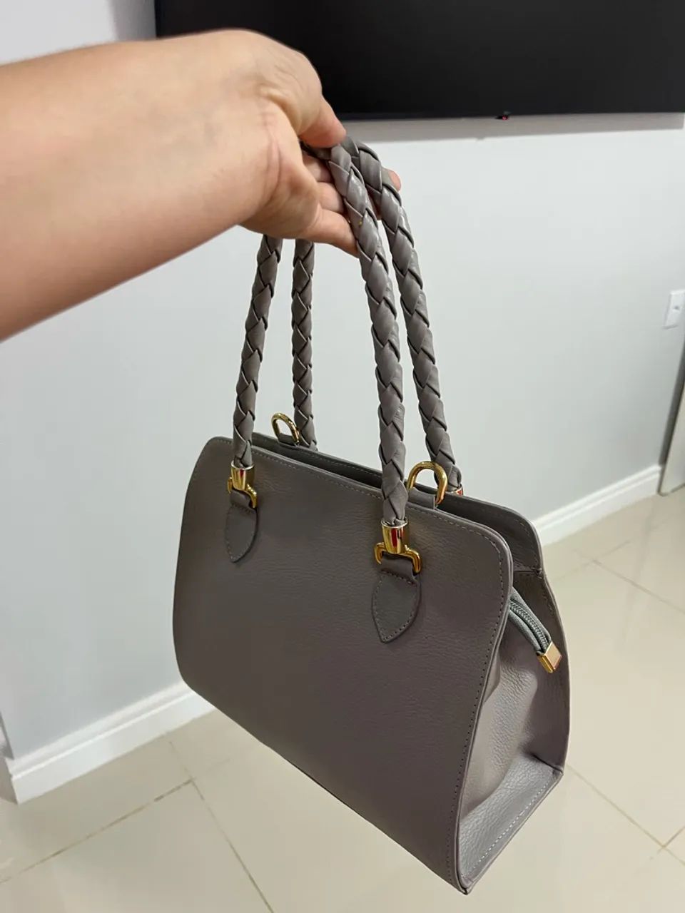 Bolsa Arrazo Couro - Foto 4