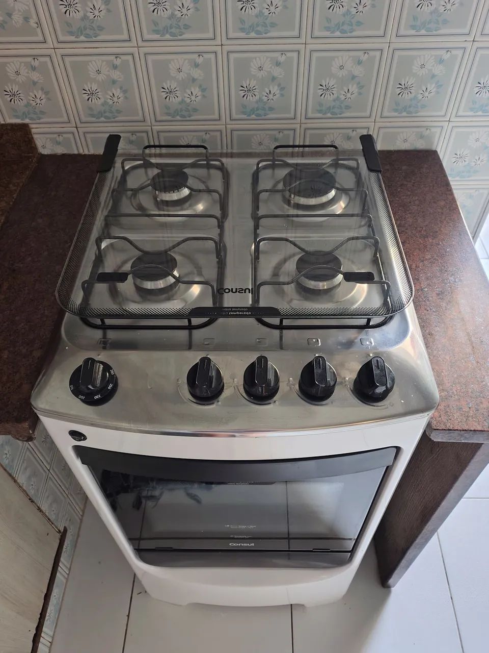 Fogão Consul 4 Bocas com Mesa de Inox - Foto 2