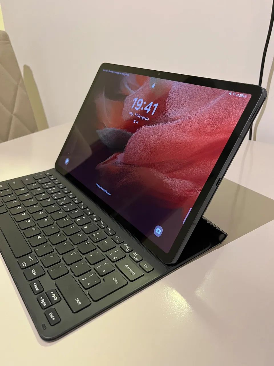 SAMSUNG S7 FE 128GB + CAPA TECLADO SAMSUNG