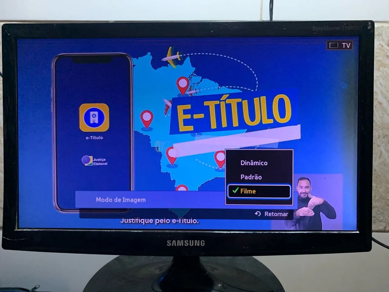 Tv Samsung 20 polegadas led 