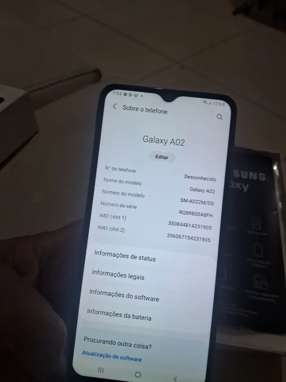 Sansung galaxi A02 todo em ordem. - Foto 3