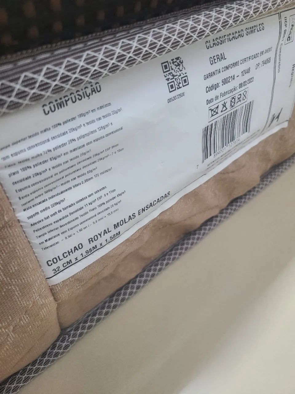 Colchão Queen molas ensacadas - Foto 3