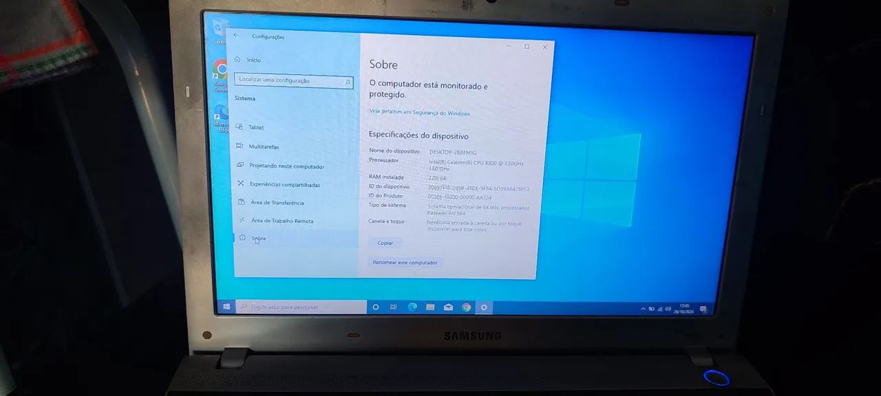 Vendo notebook R$189,00 
