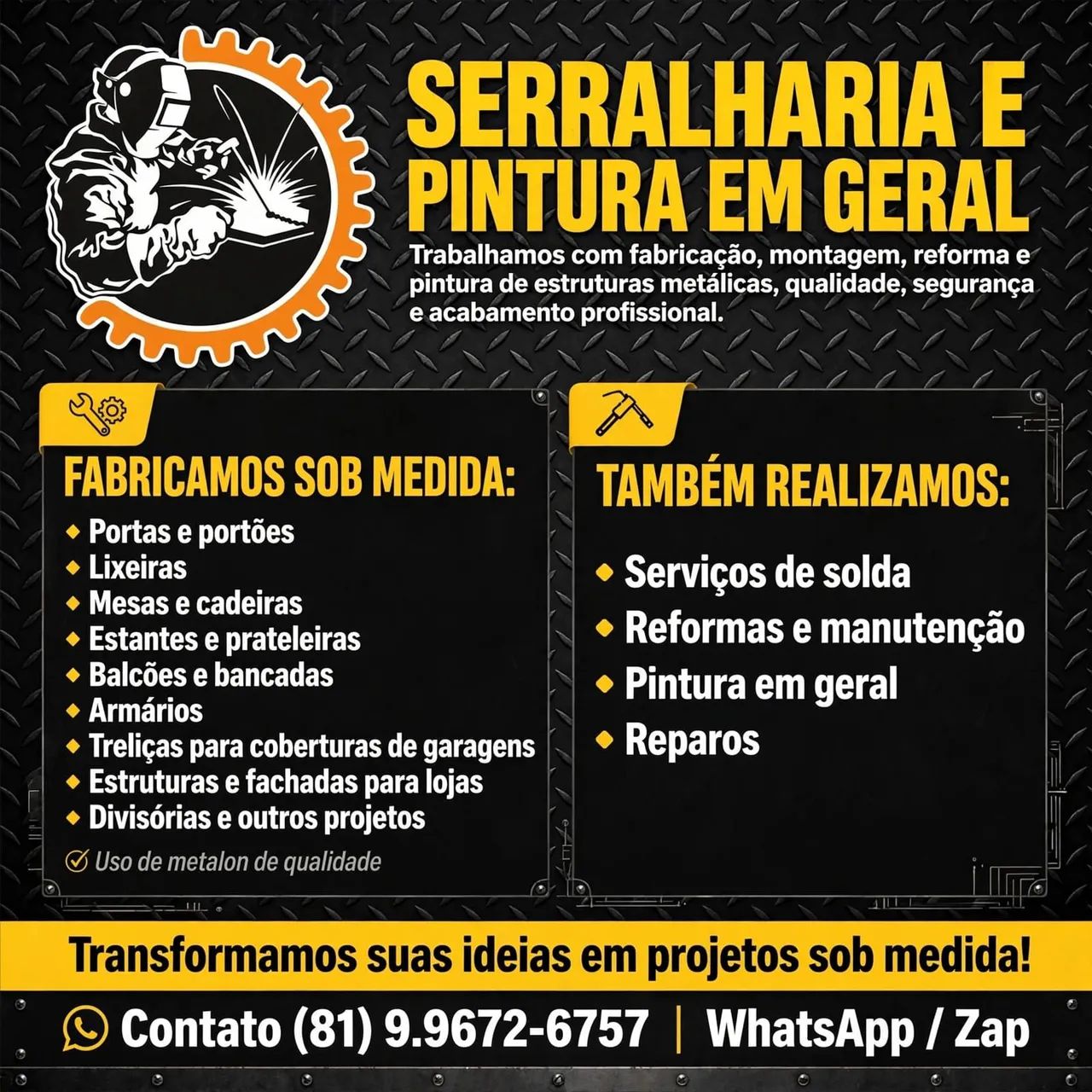 Estrutura Metalon 