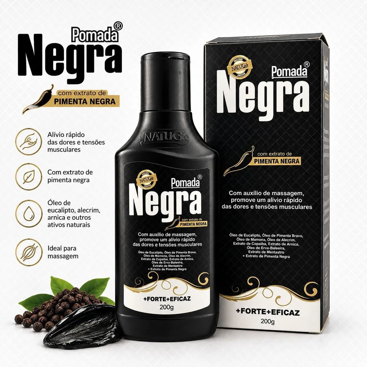 Pomada Negra Original Natubio