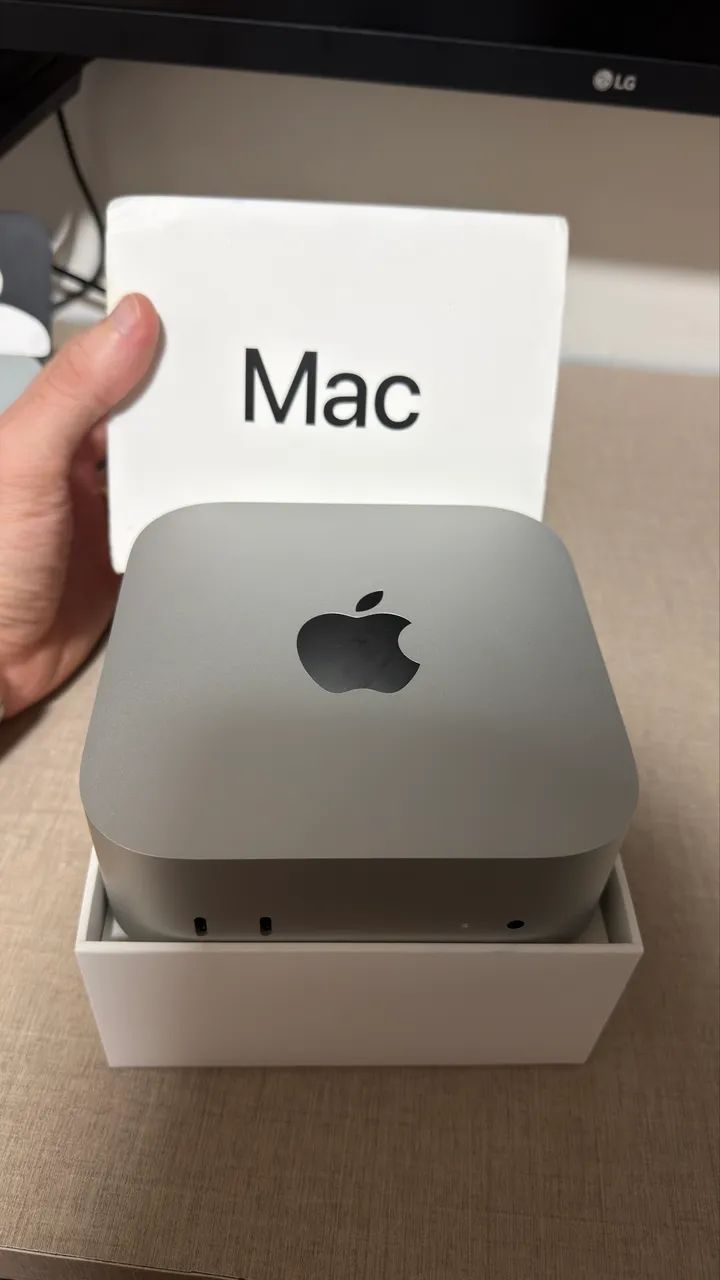 Mac Mini M4 de 16GB de Ram e 512GB SSD - Garantia Apple até Setembro