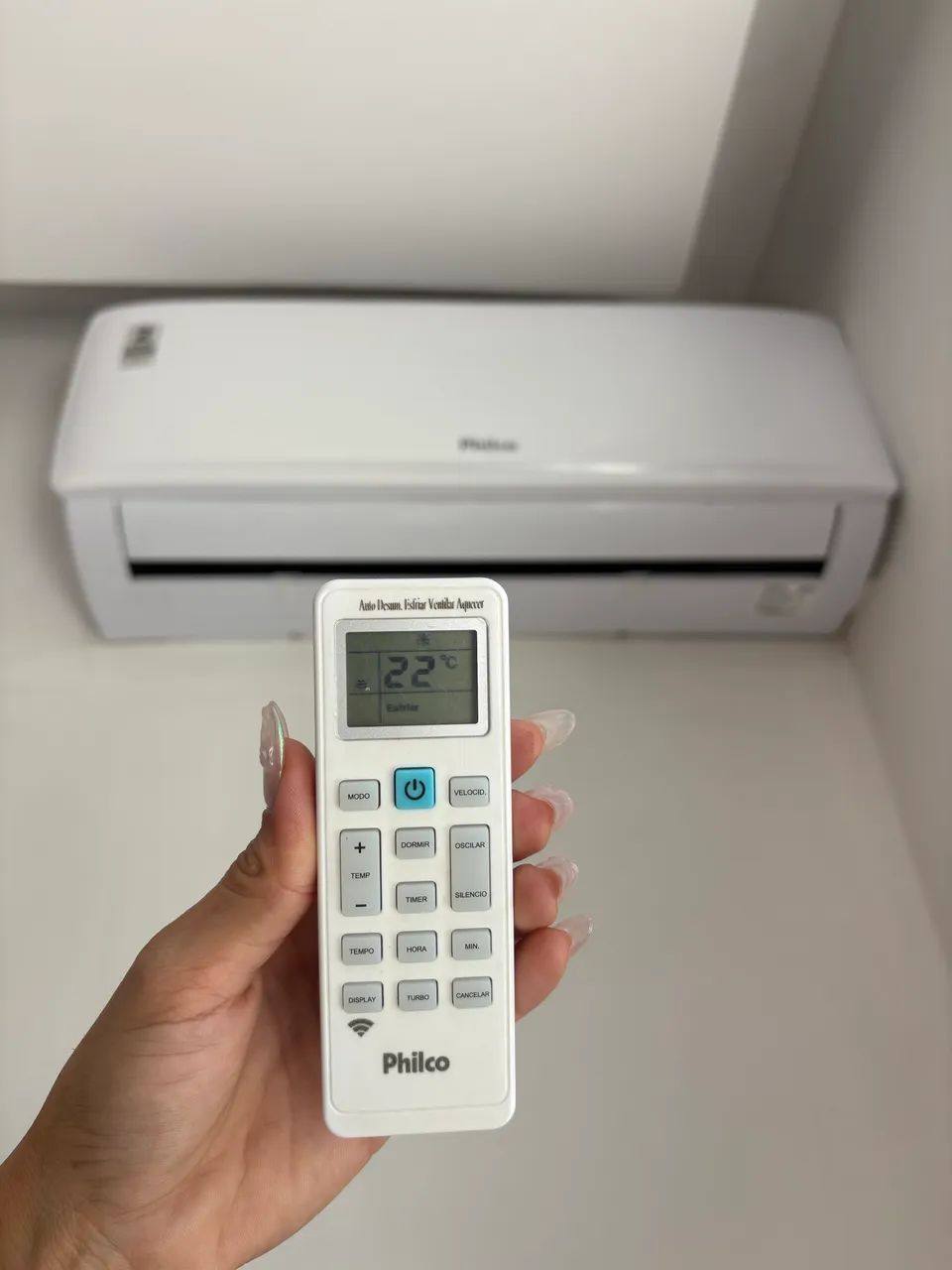 Ar-Condicionado Split Philco - 9.000 BTUs - Excelente Estado - Foto 3