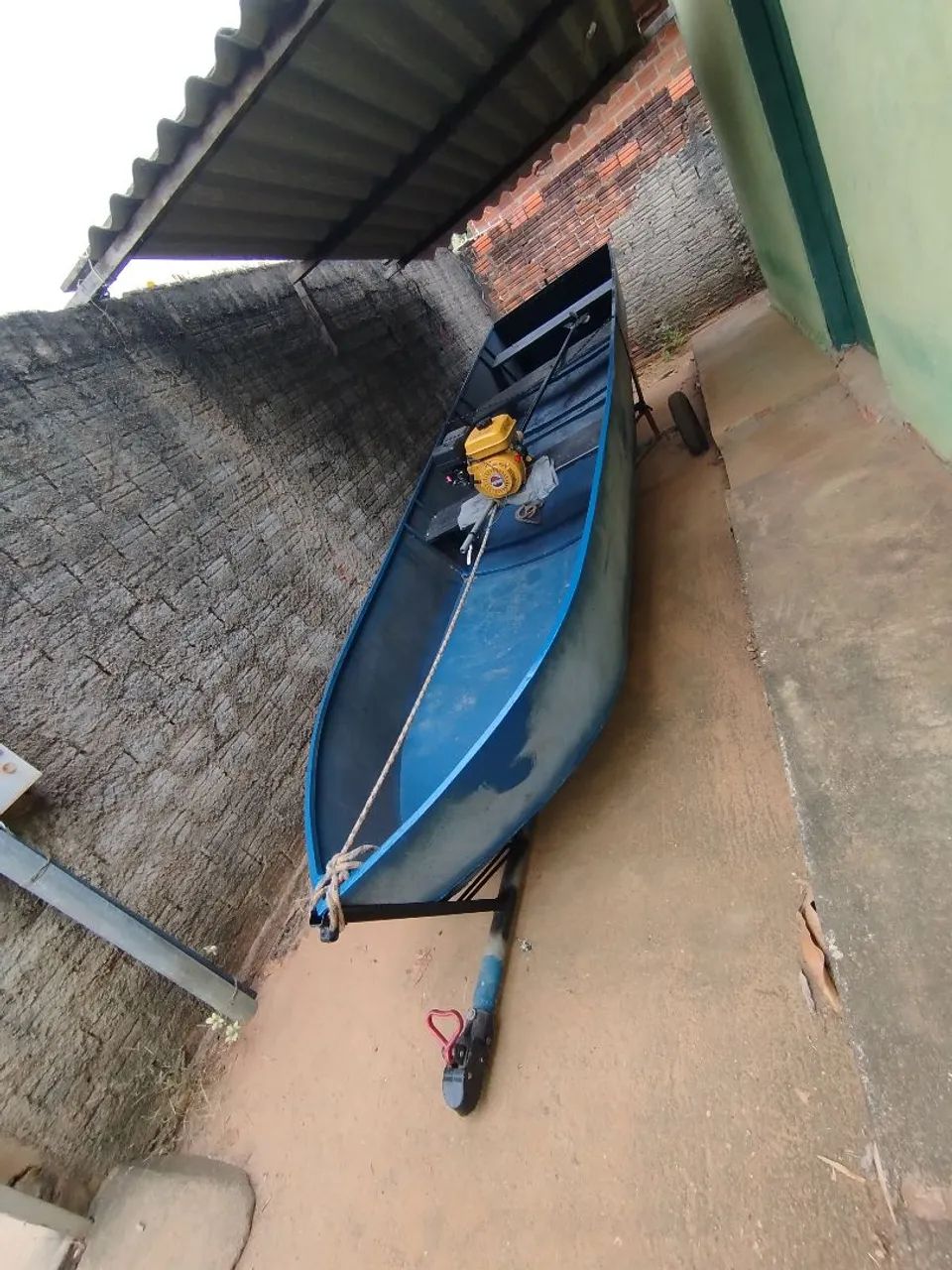 Vendo barco de chapa de portao - Foto 3