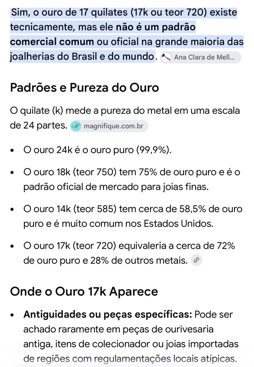 Pulseira-Anel Ouro 17k - Foto 5