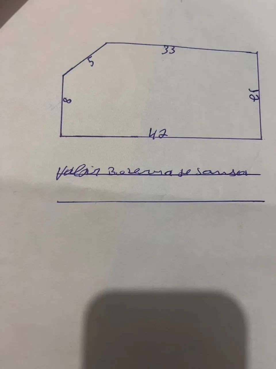 Vendo um terreno em serra verde 