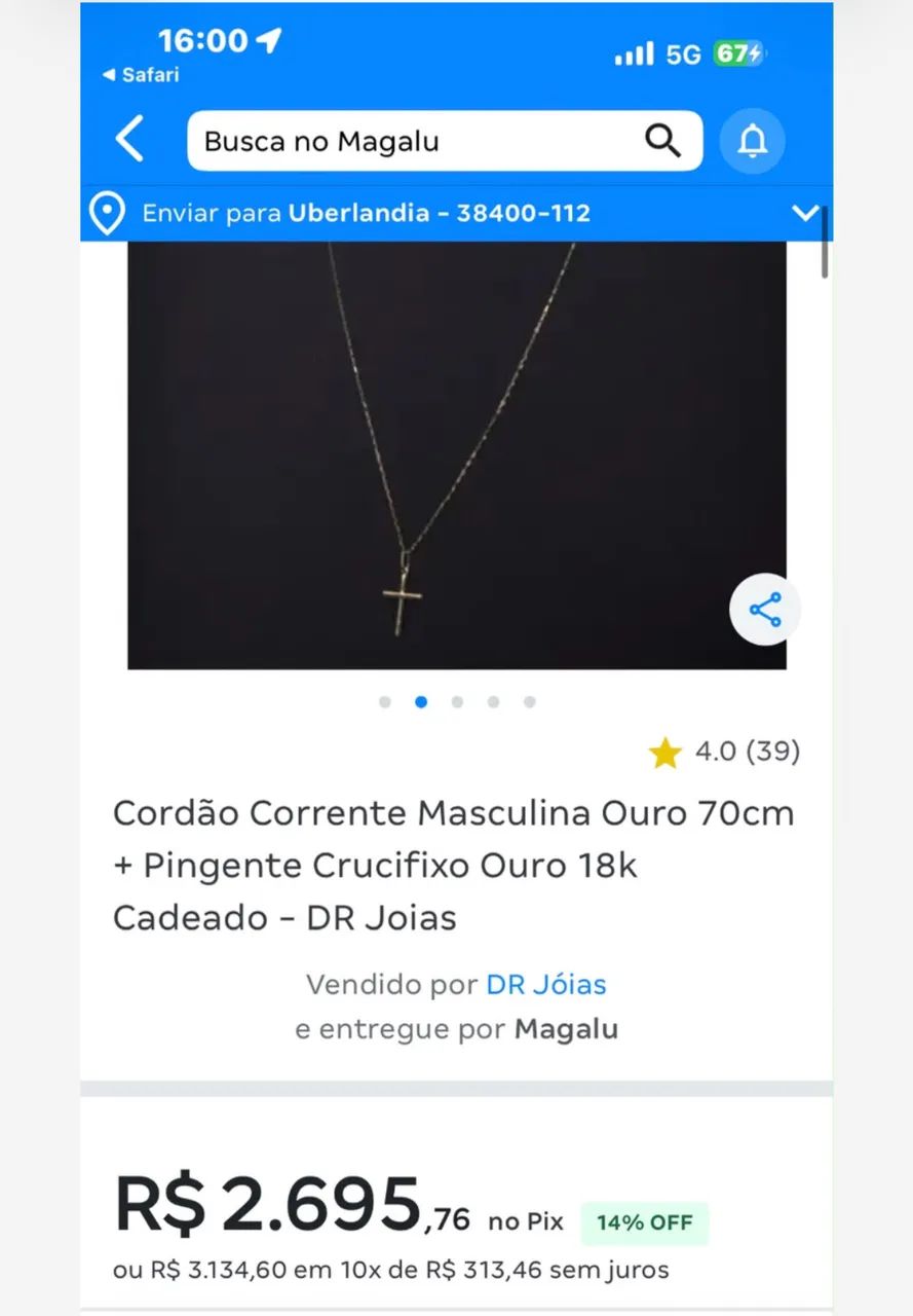 Corrente de Ouro 18k - Foto 3
