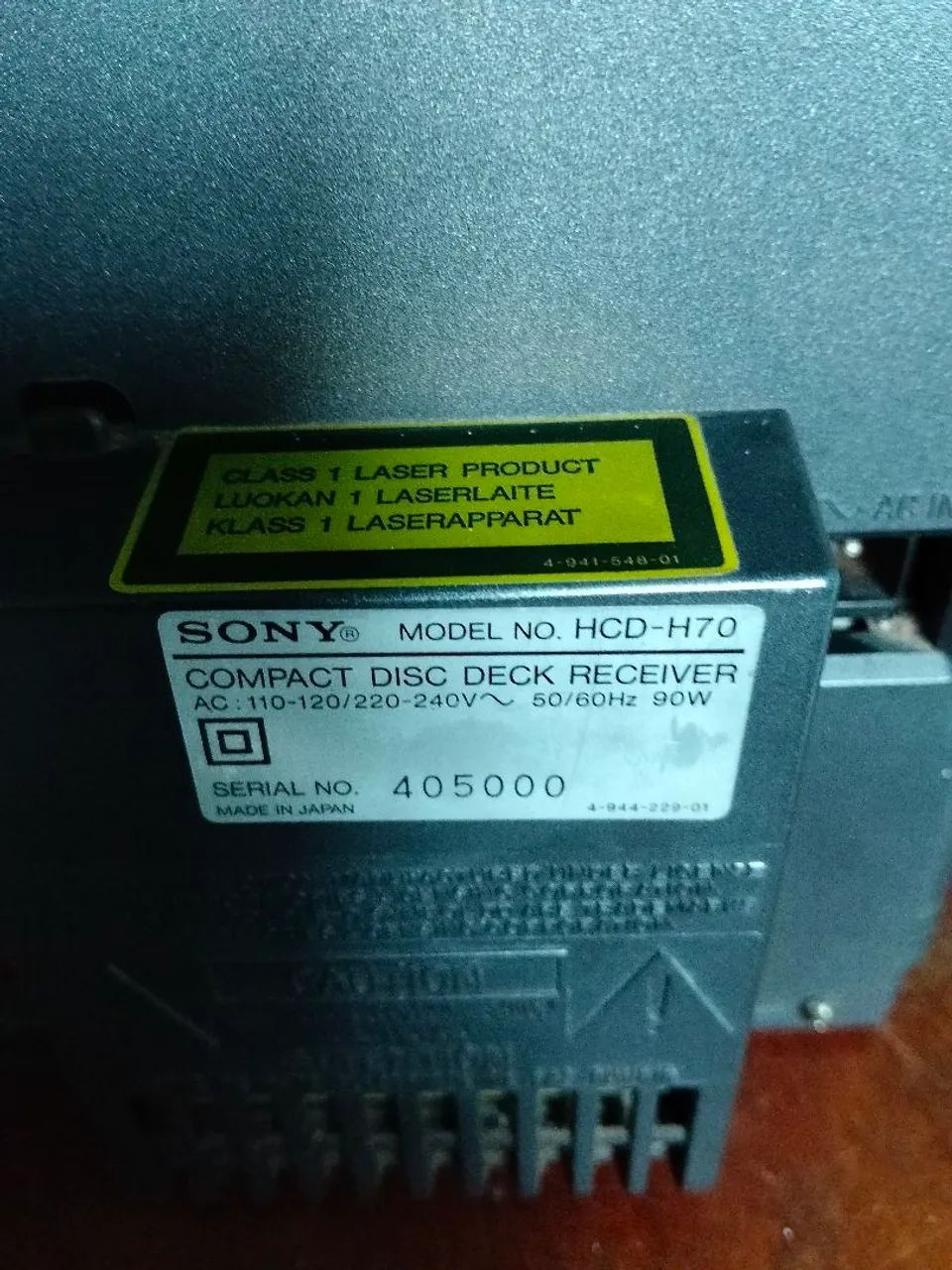 Mini system Sony funcionando  - Foto 5