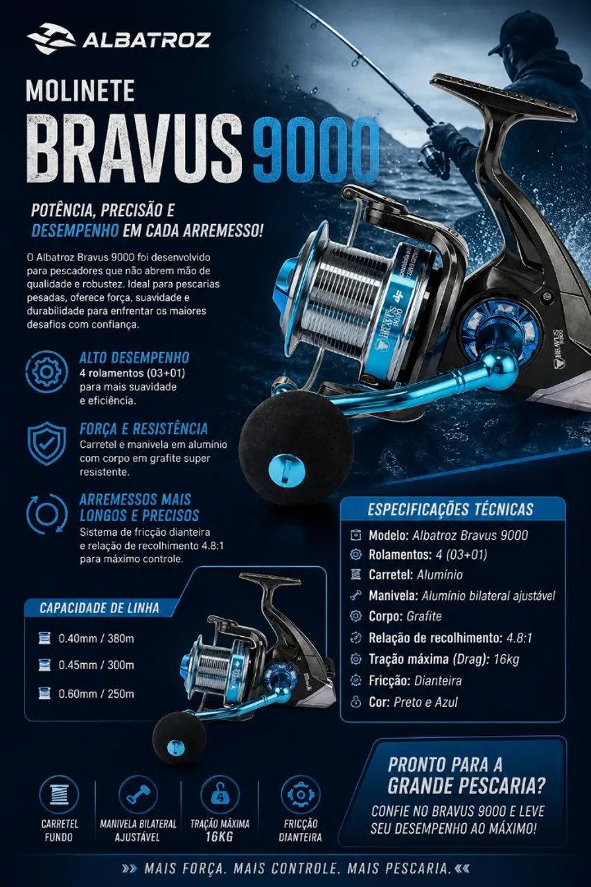 Molinete Bravus 