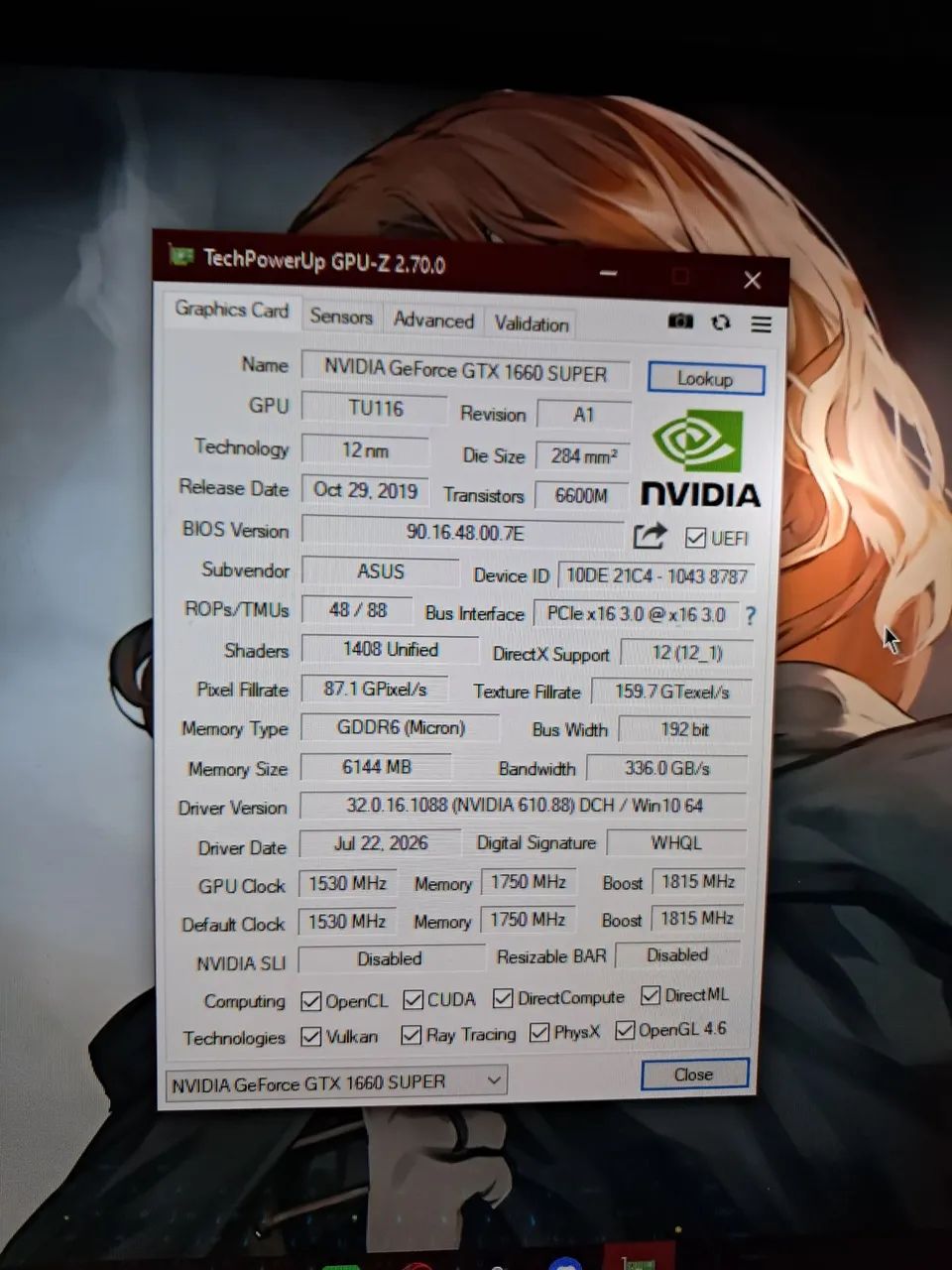 Placa de vídeo GTX 1660 super - Foto 3