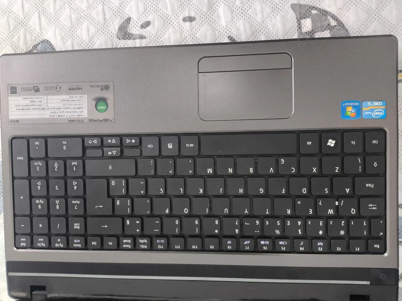 Vendo notebook Acer para retirar peças  - Foto 2