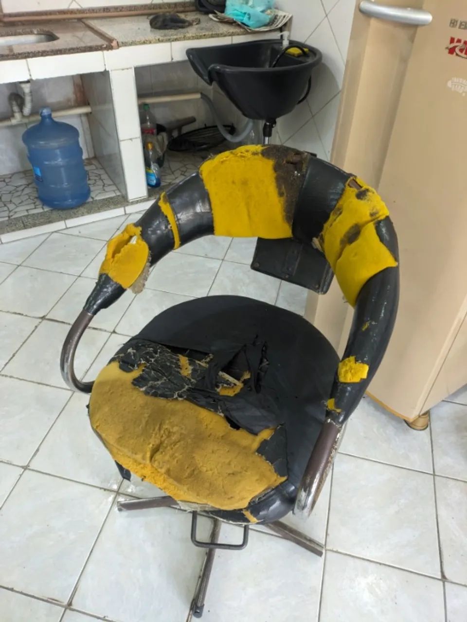 Cadeira de barbeiro 