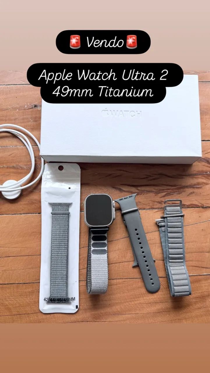 Apple watch ultra 2 titanium