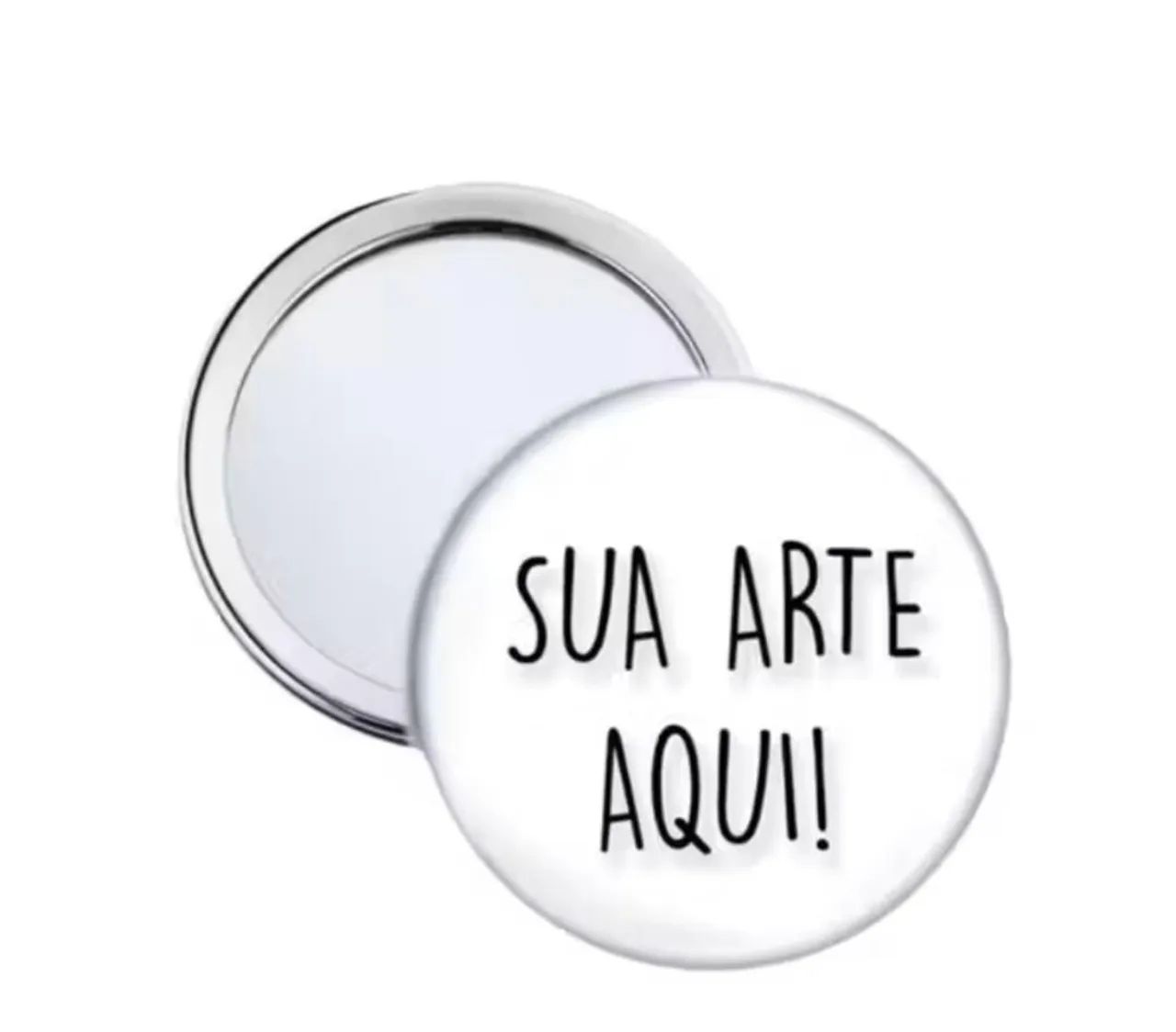 Espelho de bolso personalizado