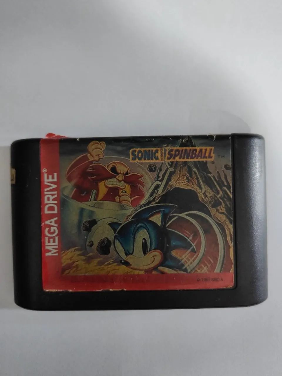 Sonic Spinball para Mega Drive original Tec Toy