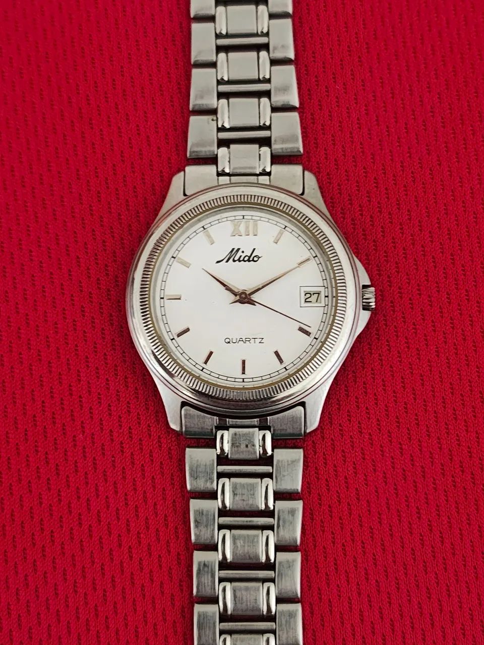 Relógio Mido Suíço Classico Quartz Prata 38mm - Foto 3