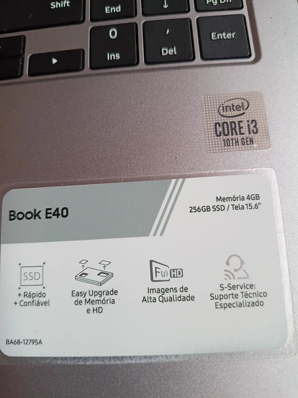 Notebook Samsung E40 I3 10ªG SSD 256 - Foto 2