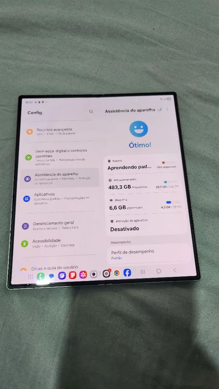 ! Fold 6 512gb ! - dourado