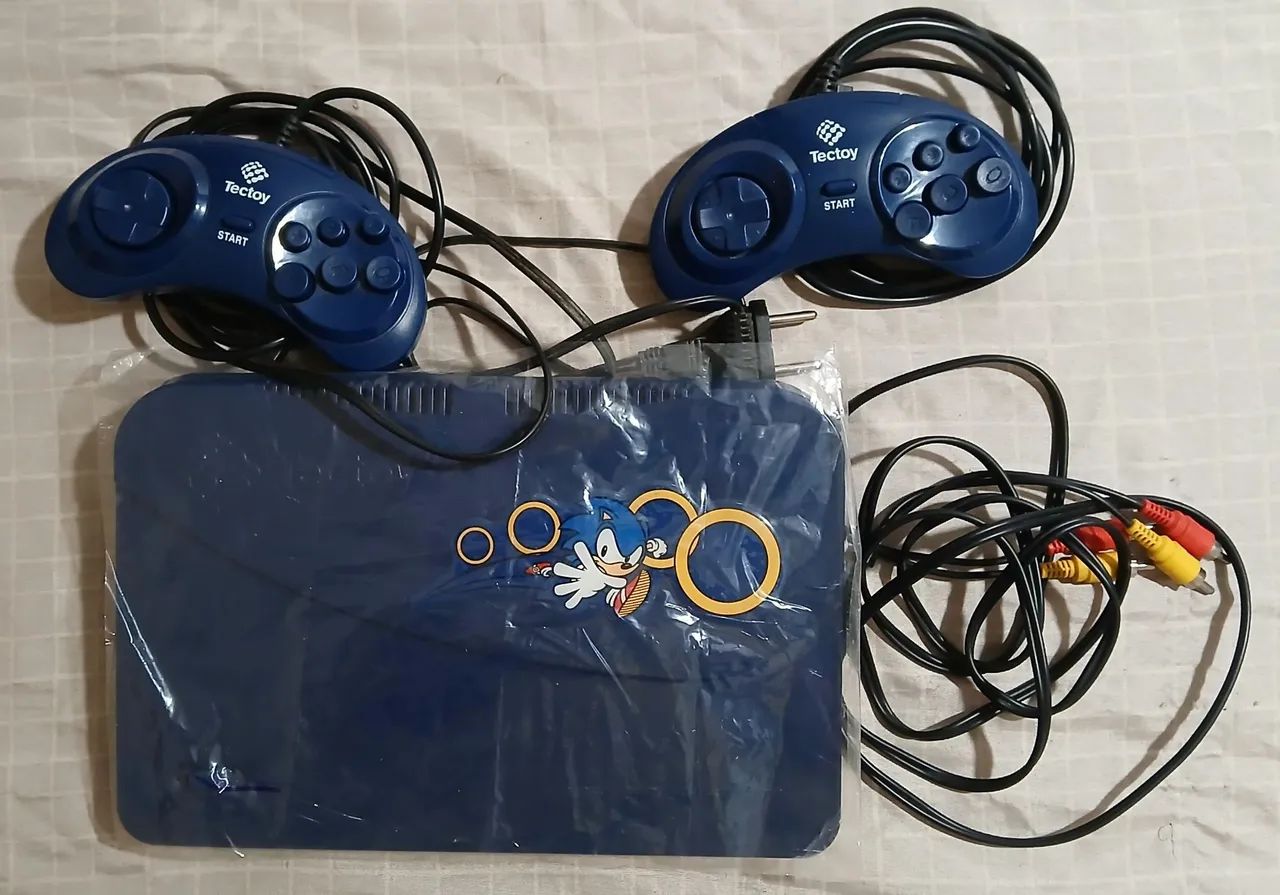 MASTER SYSTEM EVOLUTION TEC TOY SEGA 132 JOGOS NA MEMÓRIA  - Foto 2