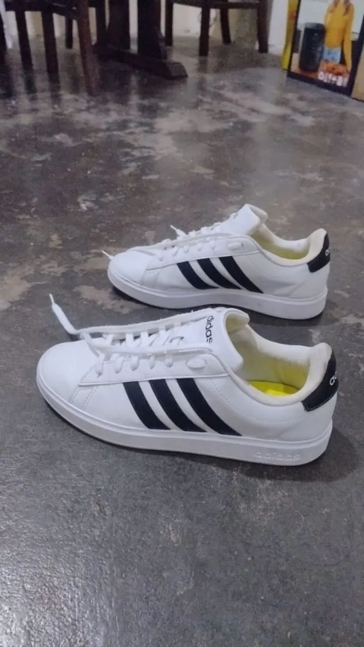 Tênis Adidas Grand Court Base Branco - Foto 2