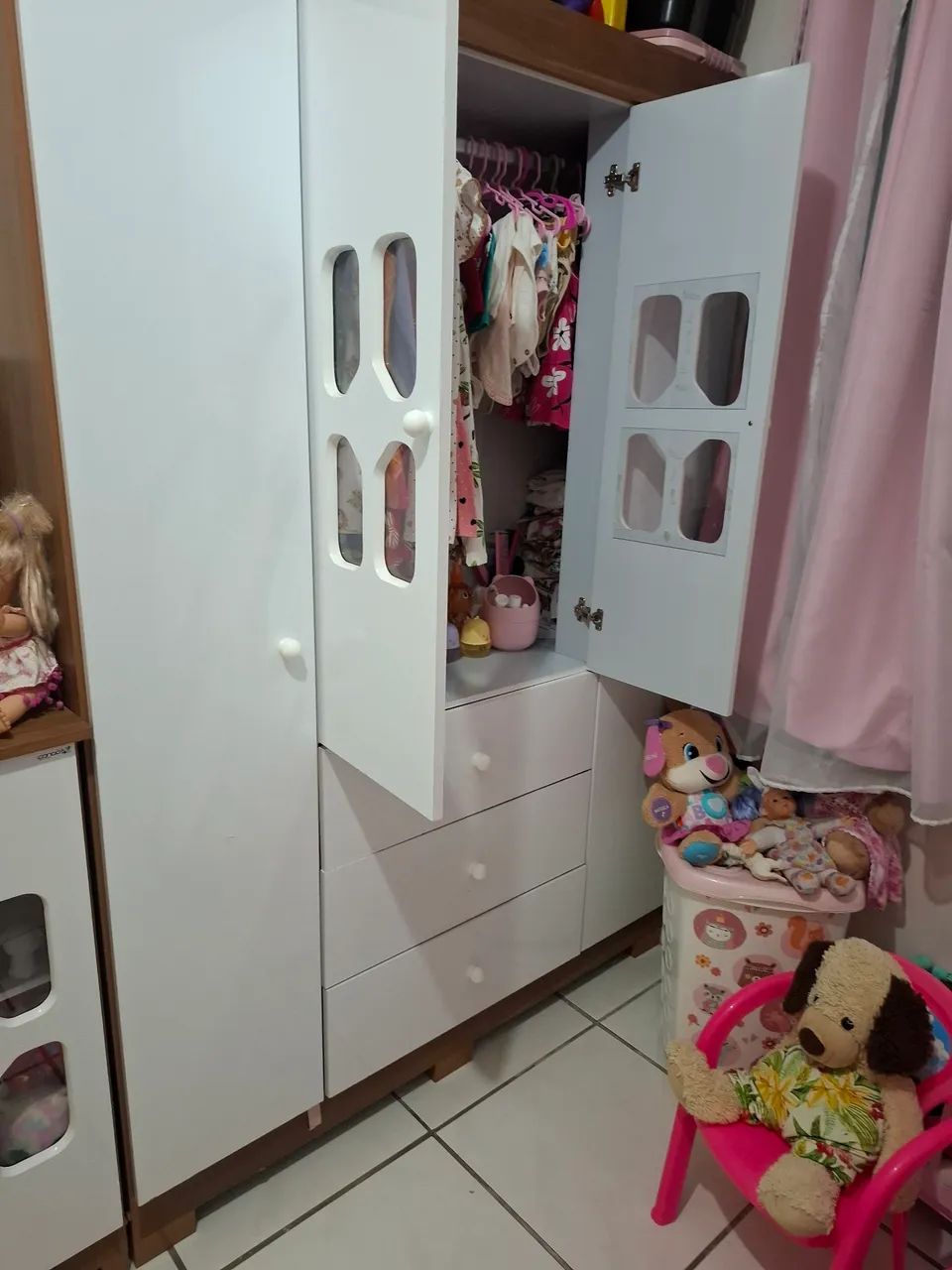 Guarda roupa e cômoda de criança.  - Foto 4
