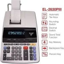 Calculadora Sharp El 2630PIII