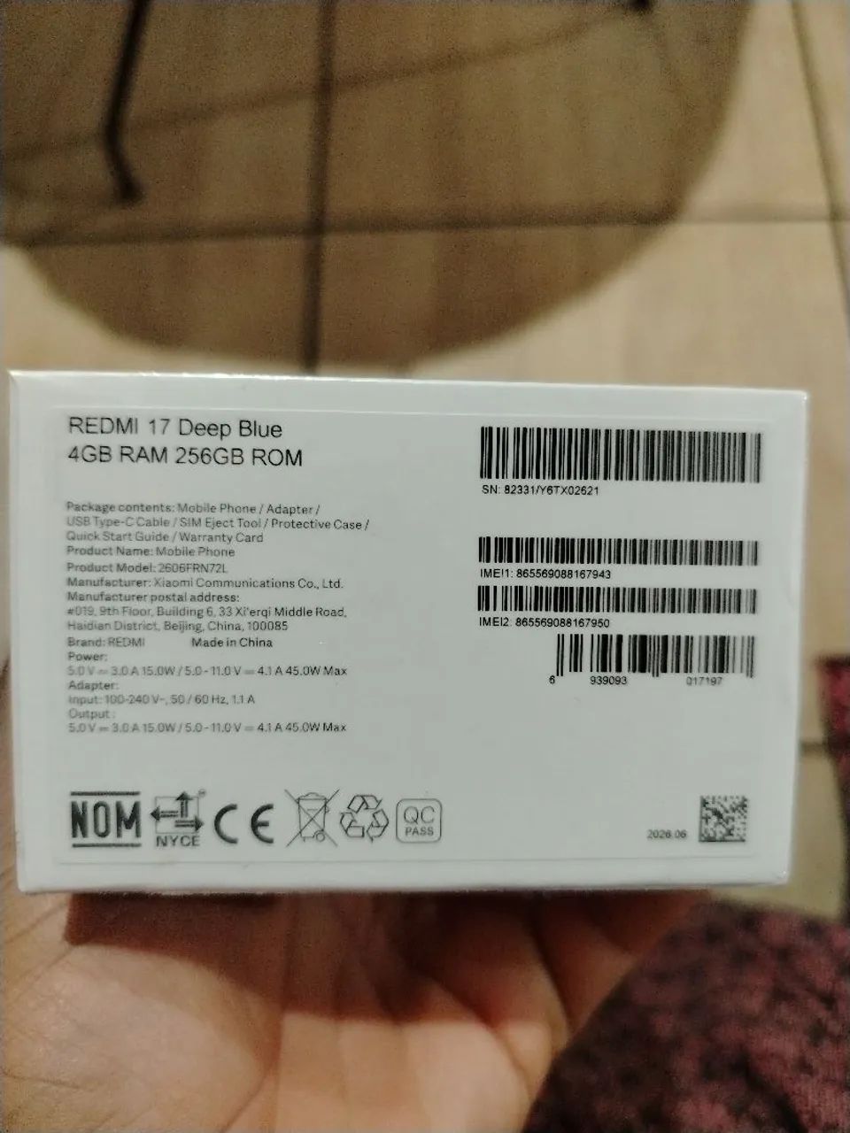 Celular Redmi 17 8Gb RAM  256Gb ROM - Foto 2
