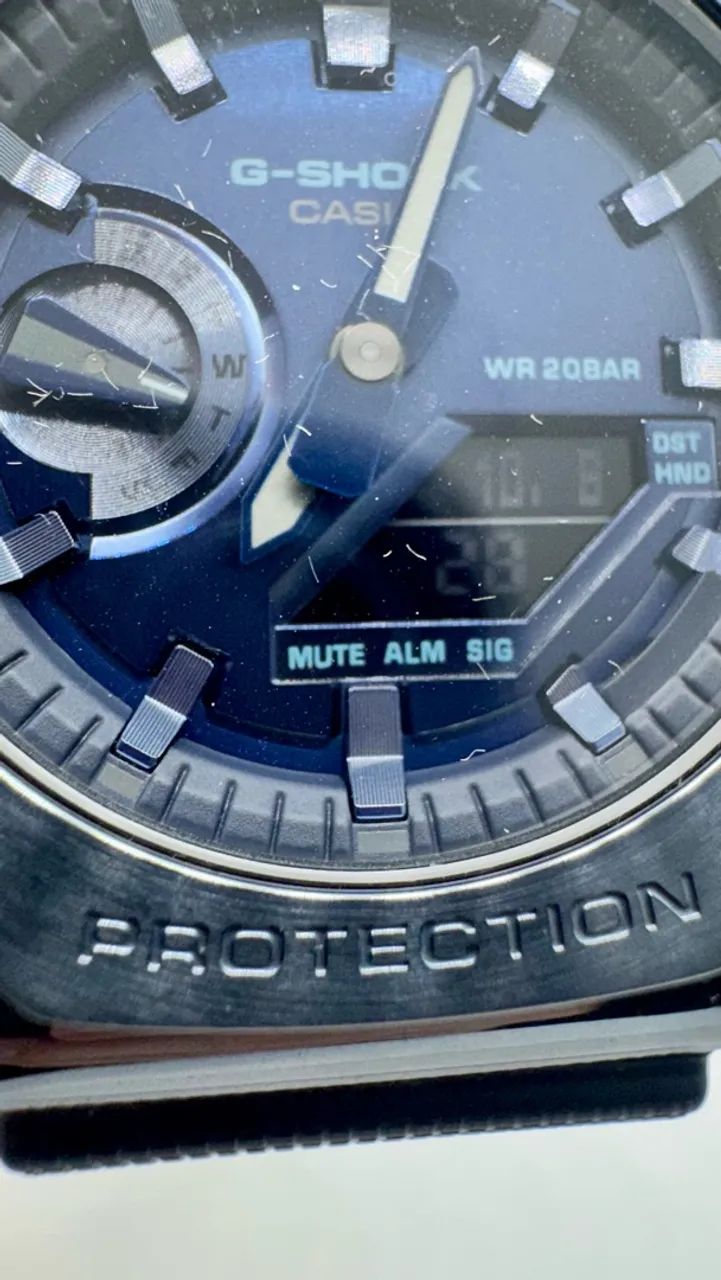 Relógio G-SHOCK BLUE METAL  - Foto 4